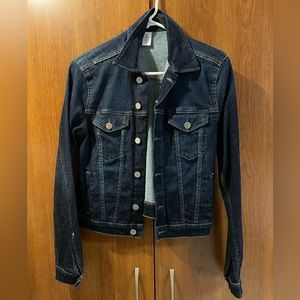 H&M Denim Jean Jacket (Dark Wash)